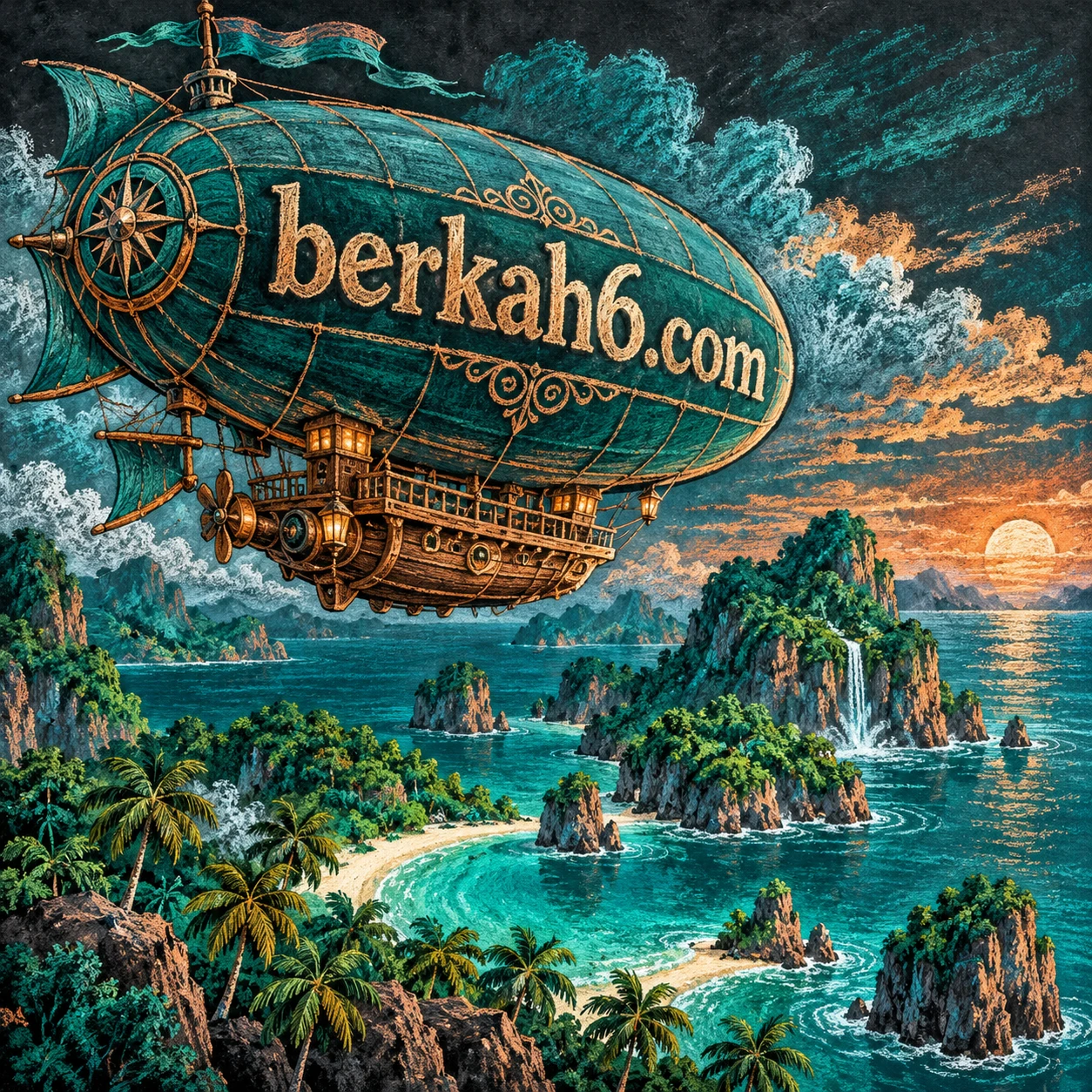 Ilustrasi unduhan apk berkah6